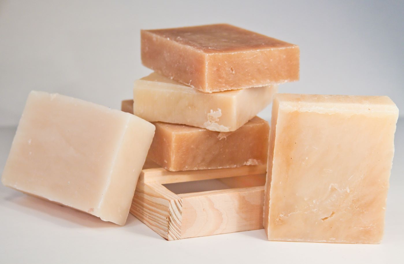 Natural shea butter soaps
