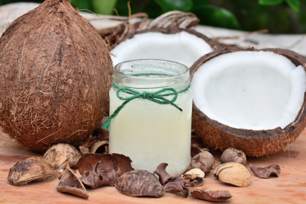 Handmade coconut oil soaps